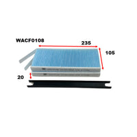 Wesfil CABIN FILTER RCA238P RENAULTWACF0108