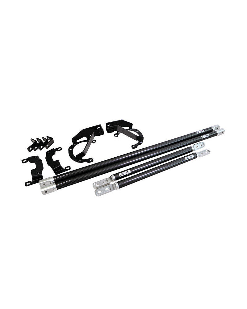 HKS CARBON BRACE FULL SET FOR TOYOTA GR86 ZN8 Year: 21.10~ SUBARU BRZ ZD8 Year: 21.08~ FA24 83001-AT004