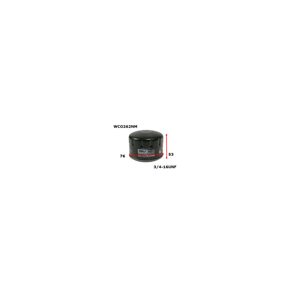 Wesfil OIL FILTER BMW - WCO262NM
