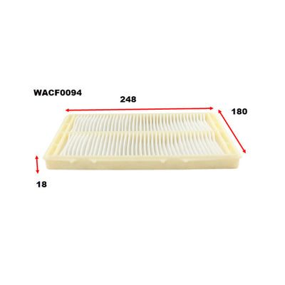 Wesfil CABIN FILTER RENAULTWACF0094