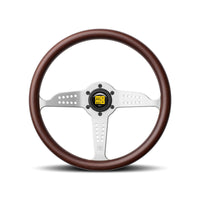 MOMO Heritage Grand Prix Silver 350mm Steering Wheel - VGRPRIXMZ350