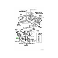TOYOTA OEM AE86 Levin/sprinterHeadlamp mounting Inner bracket RHS 53271-12030