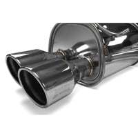 Invidia Q300 Turbo Back Exhaust - Rolled Polished Stainless Tips Subaru WRX 15-21 (6MT)