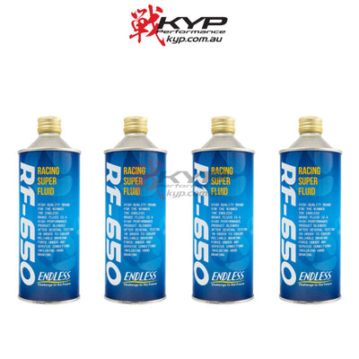 ENDLESS RACING SUPER BRAKE FLUID RF-650 - 500mL x 4 bottles