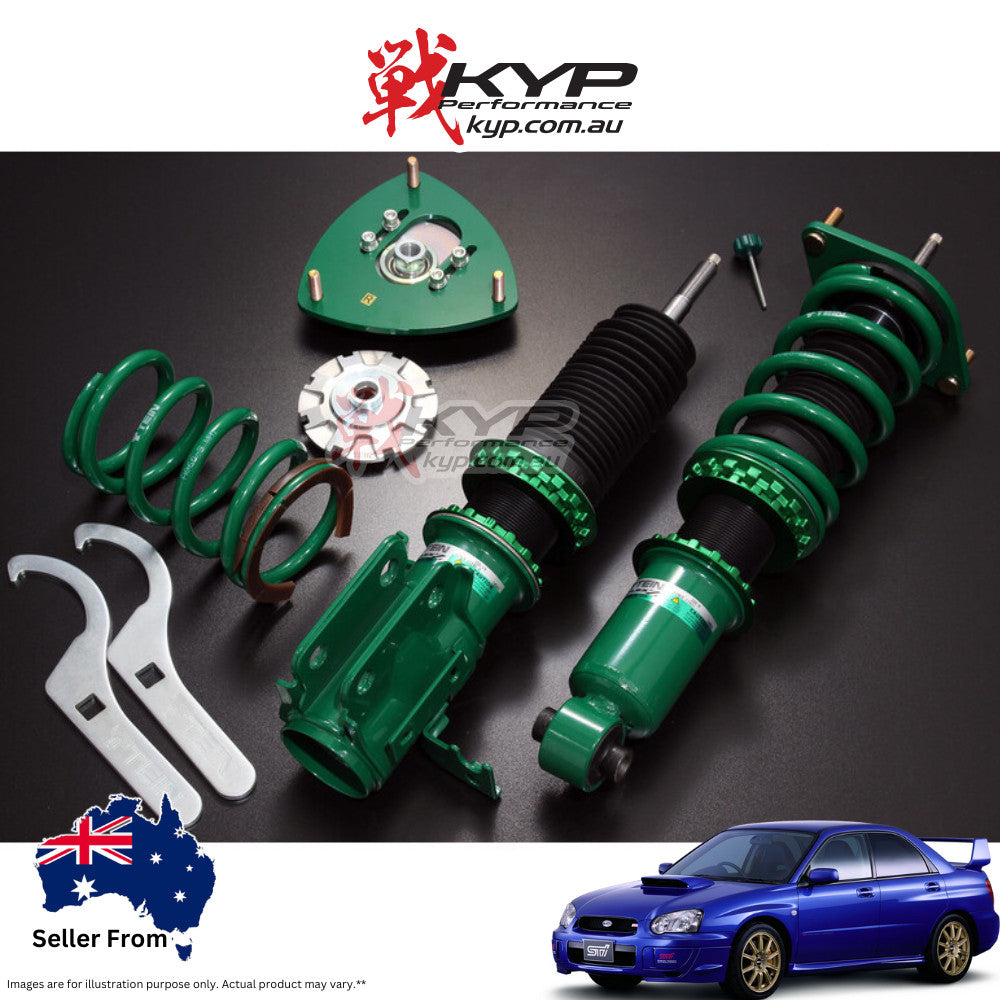 TEIN FLEX Z COILOVER SUSPENSION - SUBARU IMPREZA WRX STI GDB PCD 5X114.3