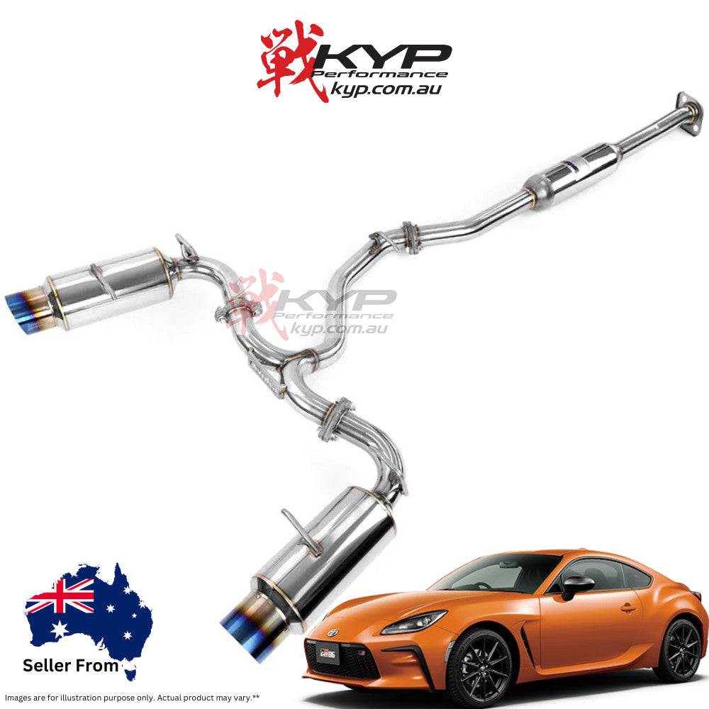 Invidia N1 Cat Back Exhaust Subaru BRZ ZC6 ZD8 & Toyota 86 GR86 ZN6 ZN8