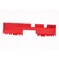 Process West Radiator Cover Red for Subaru WRX/STI VA 15-21 (No Intake Chute) - PWED04R