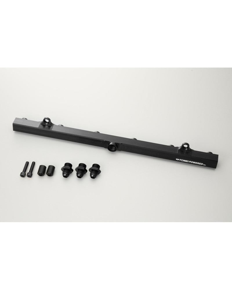 TOMEI FUEL DELIVERY PIPE RB26DETT DENSO (AN8)  BLACKÃâ¬â¬