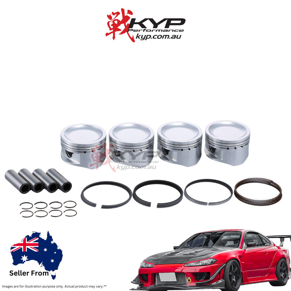 TOMEI FORGED PISTON KIT SR20DET 86.5MM NISSAN 180SX SILVIA PS13 S14 S15