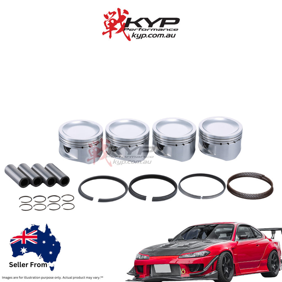 TOMEI FORGED PISTON KIT SR20DET 86.5MM NISSAN 180SX SILVIA PS13 S14 S15