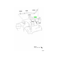 TOYOTA OEM 2GR Ventilation hose 1 12261-31070