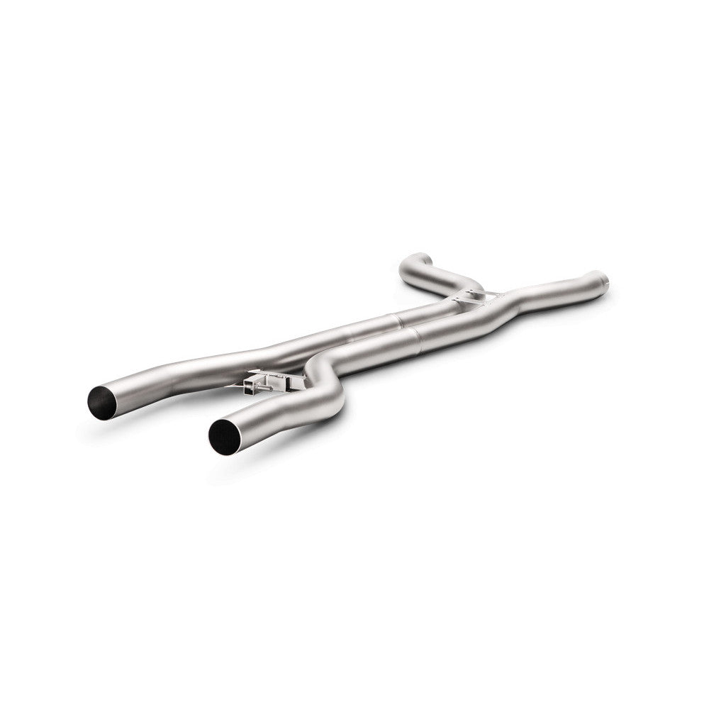 Akrapovic Evolution Link Pipe Set (Titanium) for Porsche Cayenne GTS/Turbo (958 FL)