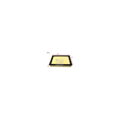 Wesfil AIR FILTER A1986 SUBARU - WA5459