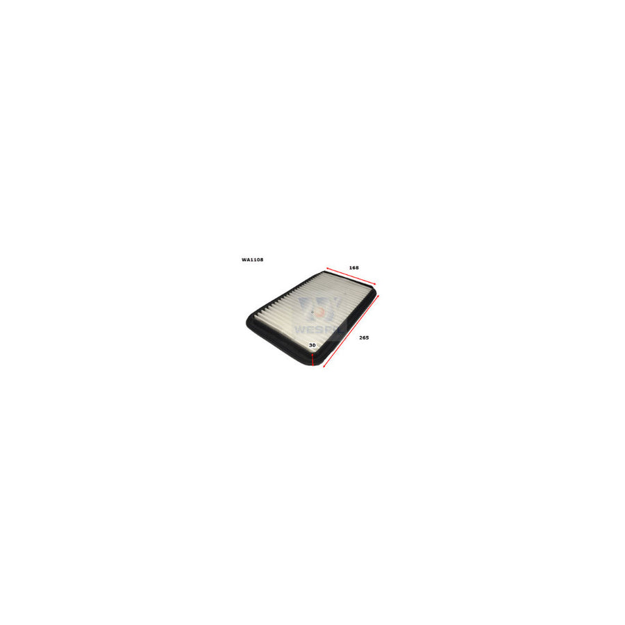 Wesfil AIR FILTER A1577 SUZUKI/HOLDEN - WA1108
