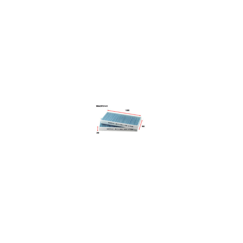Wesfil CABIN FILTER RCA212P JEEPWACF0141