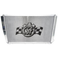 CSF Racing 2-Row 42mm Race Spec Aluminium Radiator - Polished for Subaru WRX/STI GC8 94-00