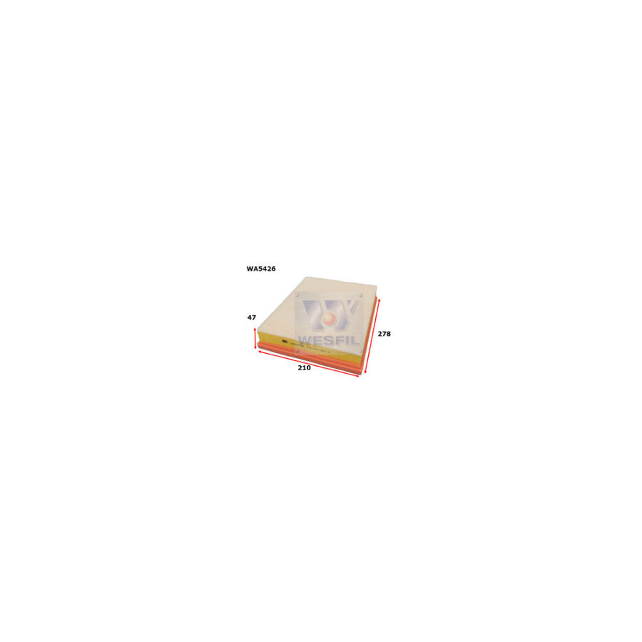 Wesfil AIR FILTER HAVAL - WA5426