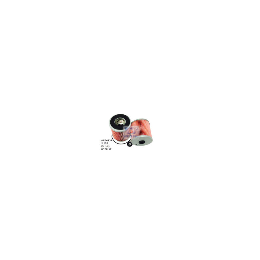 Wesfil WR2493P - DIESEL FUEL FILTER R2493P HINO - WR2493P