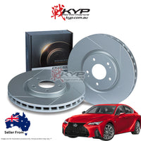 DIXCEL TYPE SD BRAKE DISCS - LEXUS IS200T/IS300/IS350/RC200T/RC300/RC350 (FRONT, 334 X 30MM) ROTOR