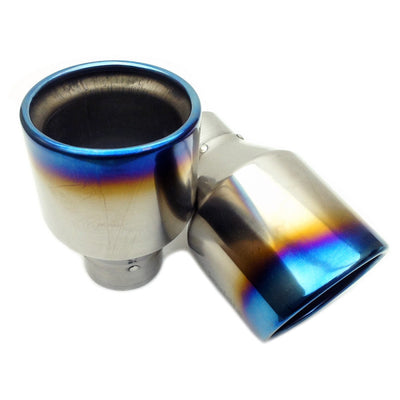 Invidia Gemini Cat Back Exhaust - Straight Cut Titanium Blue Tips Nissan Skyline V36/Infiniti G37 V36 (Coupe)
