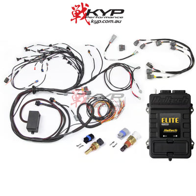 HALTECH Elite 2500 + Terminated Harness Kit for Nissan RB Twin Cam With Series 2 (late) ignition type sub harness
