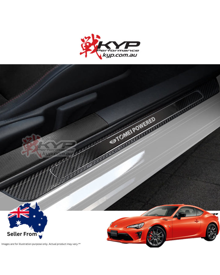 TOMEI SCUFF PLATE SHEET ZN6/ZC6 Toyota 86 Subaru BRZ