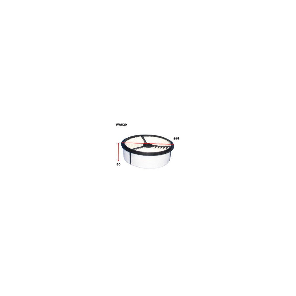 Wesfil AIR FILTER A466 TOYOTA - WA820