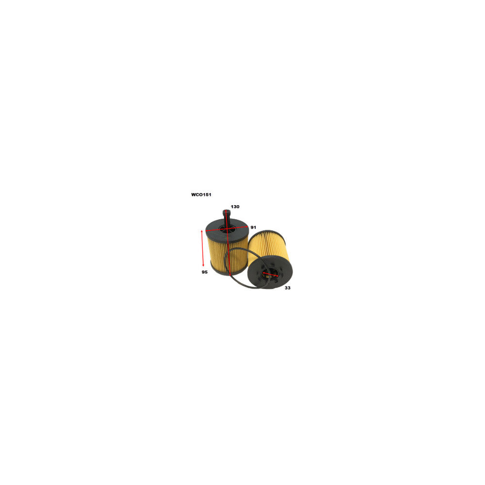Wesfil OIL FILTER R2861P VW - WCO151