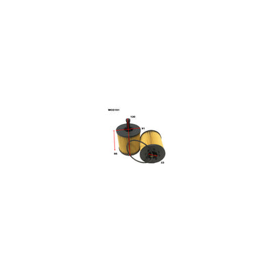 Wesfil OIL FILTER R2861P VW - WCO151