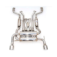 Invidia Gemini Cat Back Exhaust Infiniti FX35 09-12 (3.5L V6)