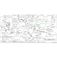 NISSAN OEM RETURN POWER STEERING HOSE - 49725-19U10