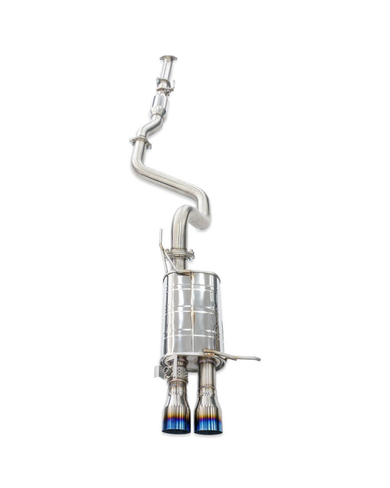 Invidia Q300 Valved Cat Back Exhaust w/Straight Cut Ti Tips Hyundai i20N BC 21+