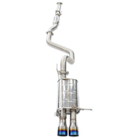 Invidia Q300 Valved Cat Back Exhaust w/Straight Cut Ti Tips Hyundai i20N BC 21+