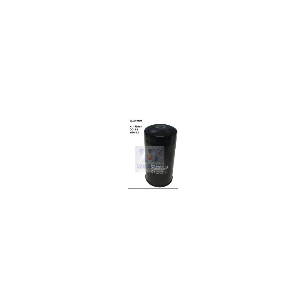 Wesfil WZ554NM - OIL FILTER Z554/Z600 HOLDEN - WZ554NM
