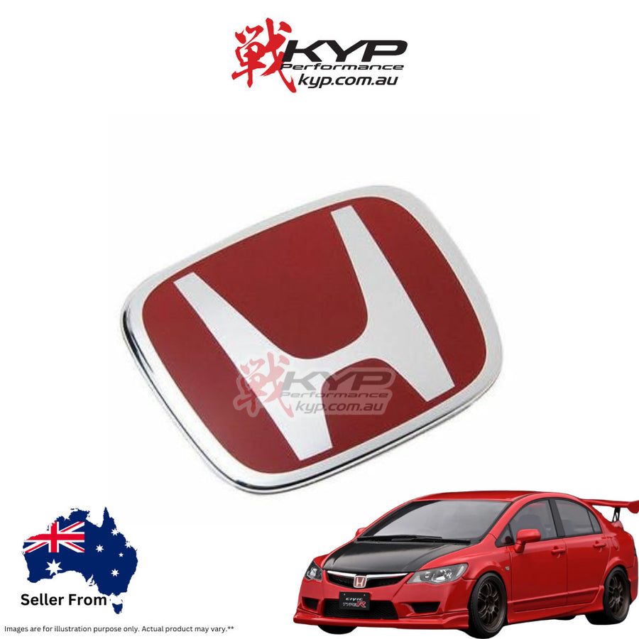 HONDA OEM FRONT EMBLEM - FD2 CIVIC TYPE R