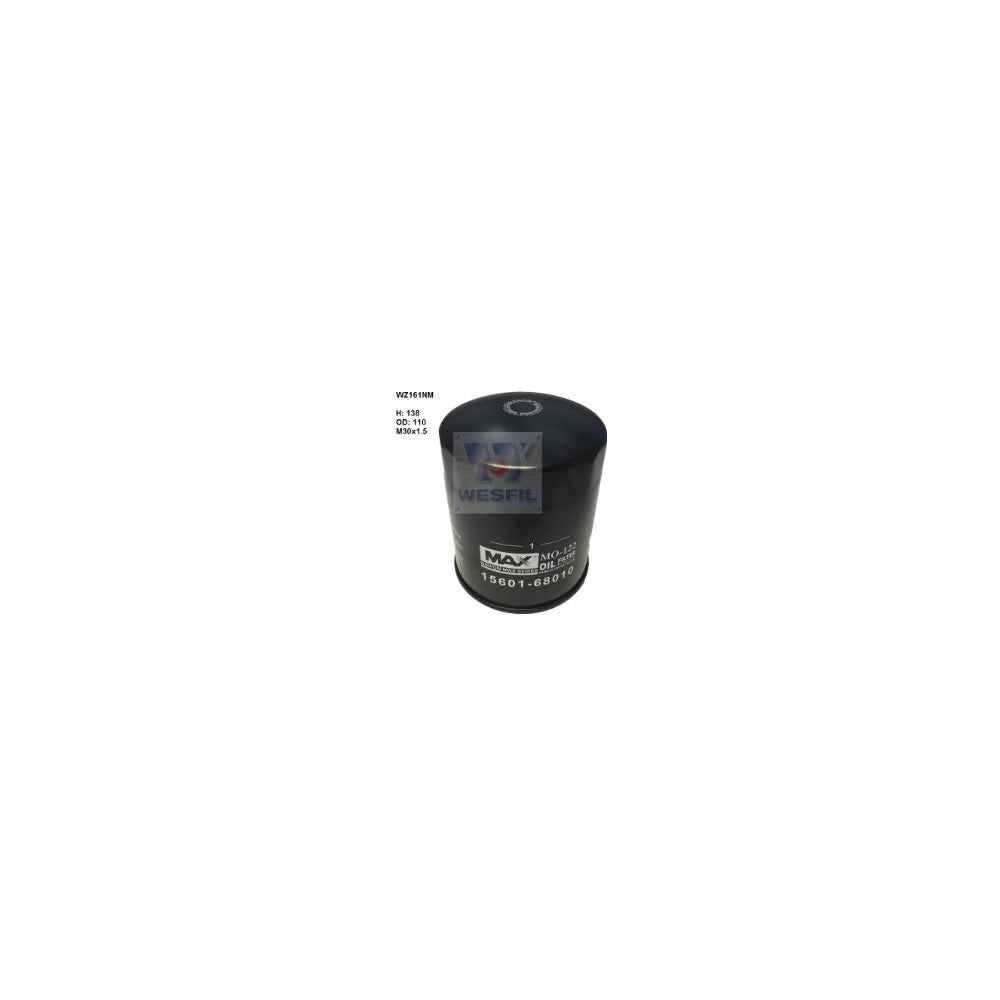 Wesfil WZ161NM - OIL FILTER Z161 TOYOTA - WZ161NM