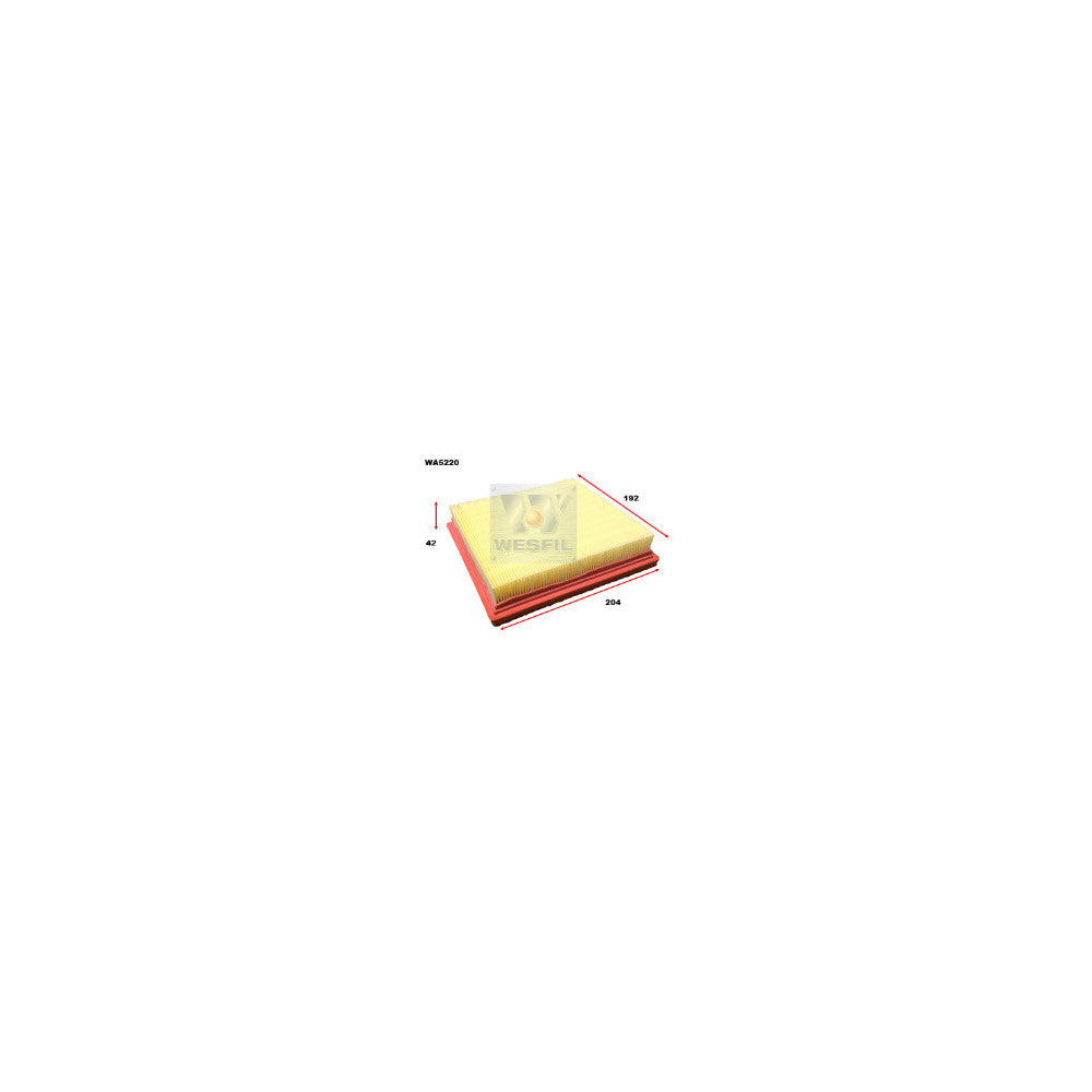 Wesfil AIR FILTER CHERY - WA5220