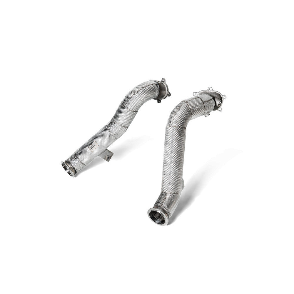 Akrapovic Downpipe Set (SS) for Audi RS6 Avant (C7) [Requires Akra Link Pipes]