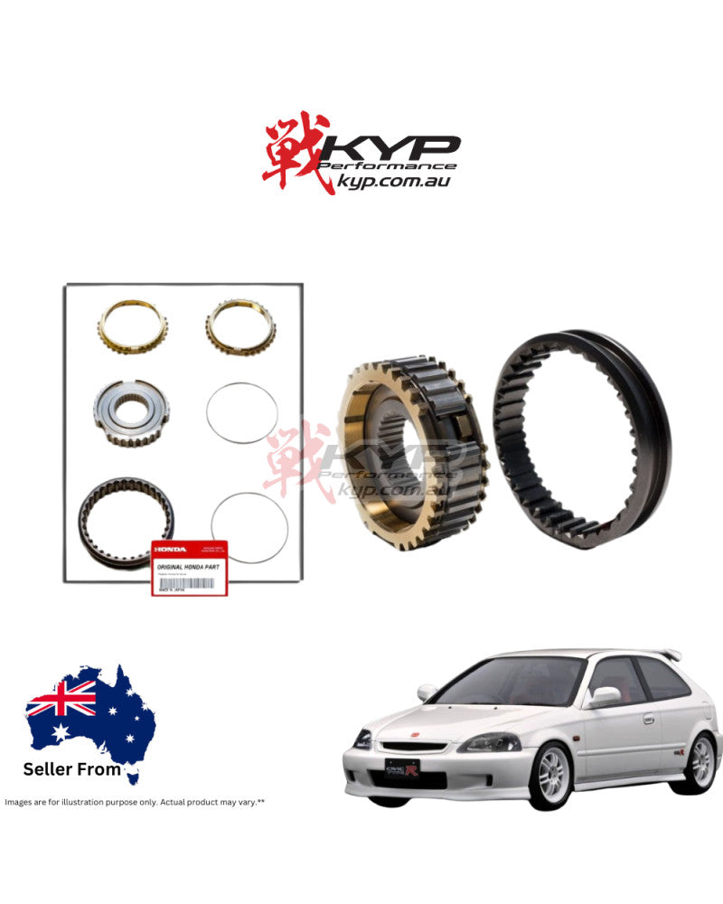 HONDA OEM SYNCHRONIZER (5-R) SLEEVE SET  - EG6 EK4 EK9 DC2 DB7 DB8