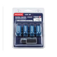RAYS DURA-LOCK ONLY L42 STRAIGHT NUT SET M12X1.25 Gunmetallic