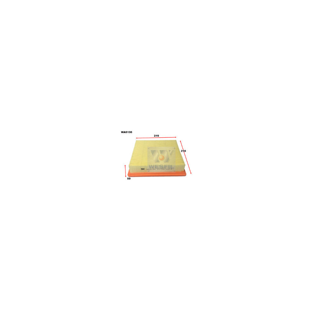 Wesfil AIR FILTER A1847 CHRYSLER - WA5135