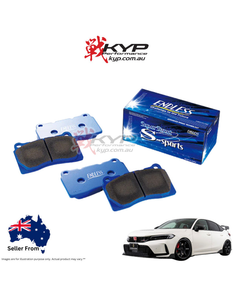 Endless Brake Pads Rear Set Type Super Street S-Sports SSS - Civic Type-R FK8 FL5 Civic FK7 FC1 FL1