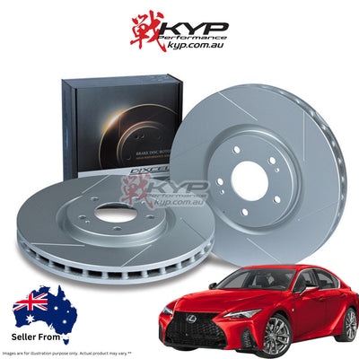 DIXCEL TYPE SD BRAKE DISCS - LEXUS IS250 GSE20R 30R/IS350 GSE 21R 31R/GS300 GRS190R/GS350 GRS191R (REAR, 310 X 18MM) ROTOR