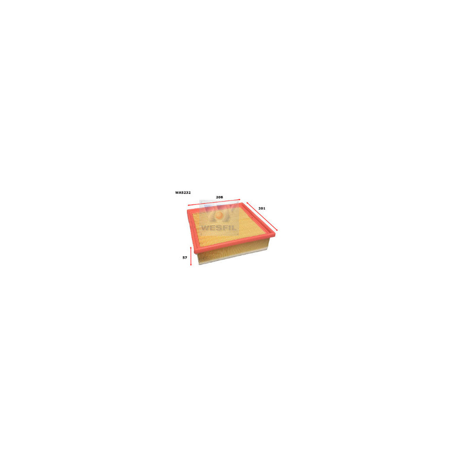 Wesfil AIR FILTER FIAT PUNTO - WA5232