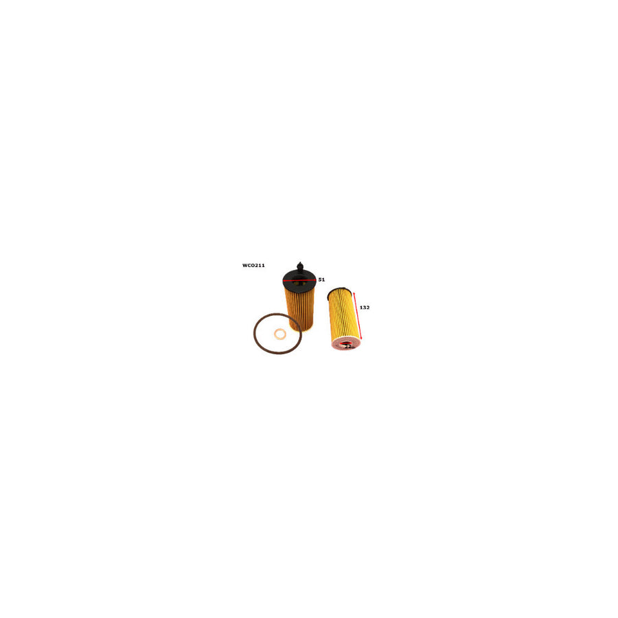 Wesfil OIL FILTER R2828P BMW - WCO211