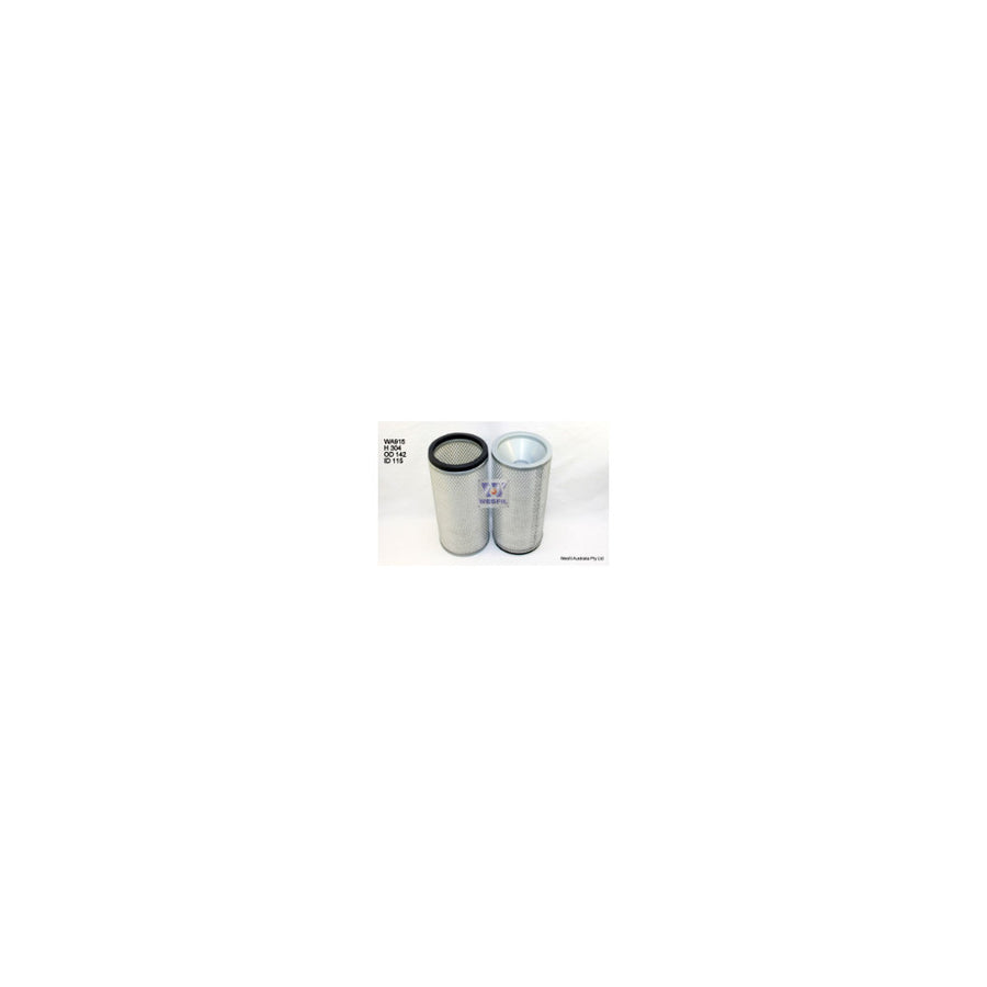 Wesfil AIR FILTER HDA5487 HINO/INTERNATIONAL/ISUZU/NISSAN INNER FILTER FOR WA889 - WA915