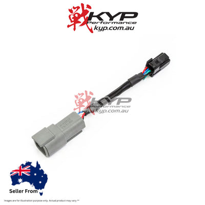 HALTECH Haltech CAN Adaptor Cable DTM-4 Female Receptacle/Socket to 8 pin Black Tyco - HT-130040