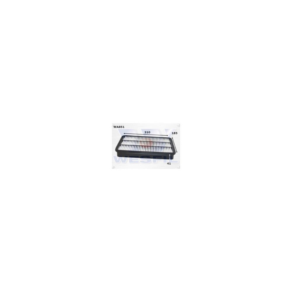 Wesfil AIR FILTER A1236 HOLDEN/TOYOTA - WA851