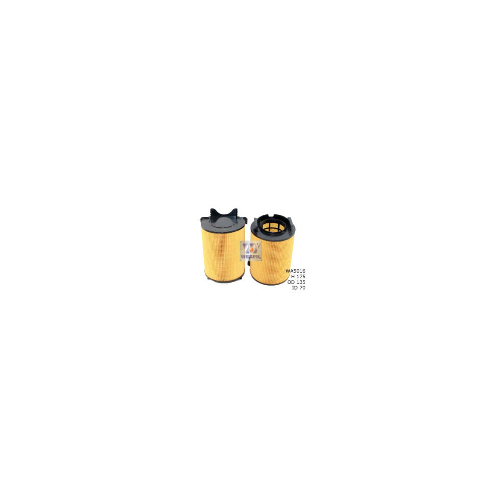 Wesfil AIR FILTER A1564 AUDI - WA5016