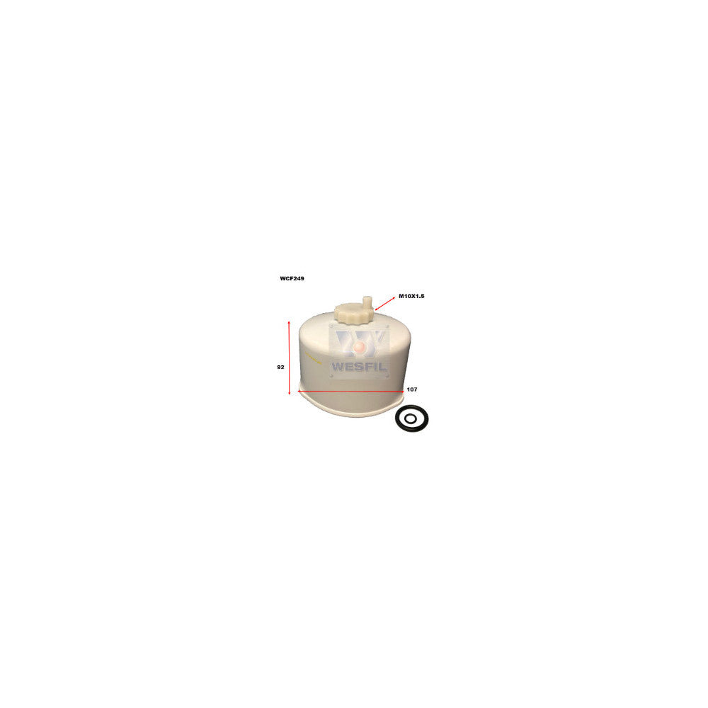 Wesfil DIESEL FUEL FILTER Z1116 LANDROVER LANDROVER - WCF249
